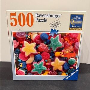 🔴2/$25🔴RAVENSBURGER Candy Stars 500 Pieces JIGSAW PUZZLE